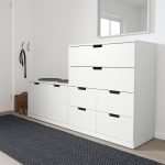 NORDLI Chest of 8 drawers, white, 160x99 cm - تصویر 2