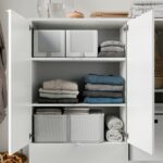 VIHALS Storage combination, white, 245x47x140 cm - تصویر 4